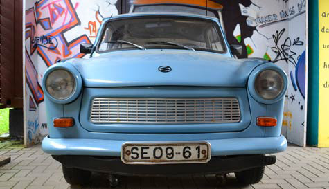 trabant city tour stag do