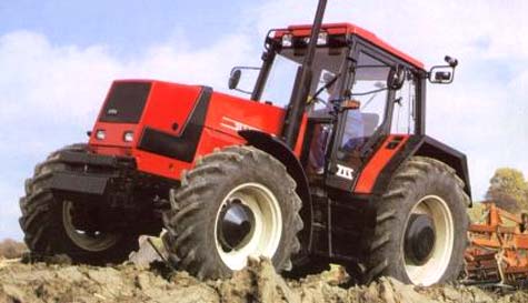 tractor driving stag do