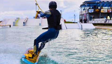 wakeboarding