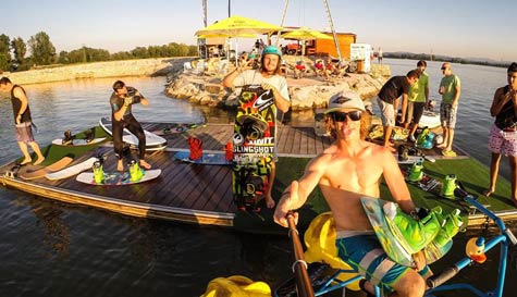 wakeboarding stag do