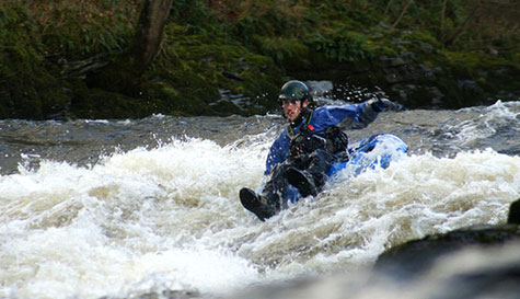 white water tubing stag do