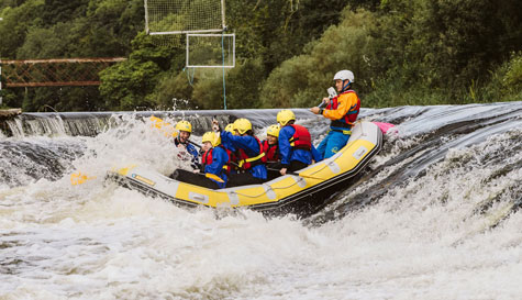 rafting stag do