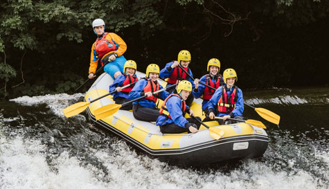 rafting stag do