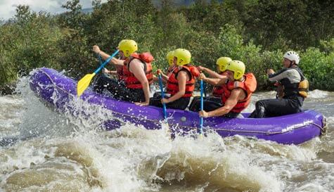 whitewater rafting stag do