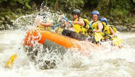 whitewater rafting stag do