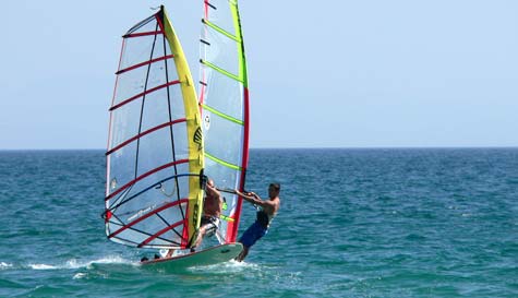 windsurfing stag do