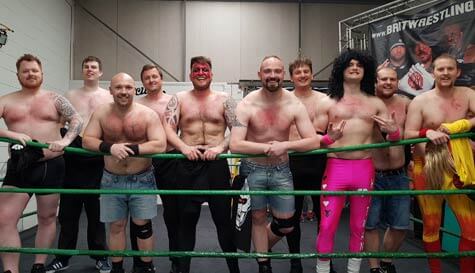 wrestling school stag do