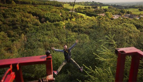 zip wire stag do