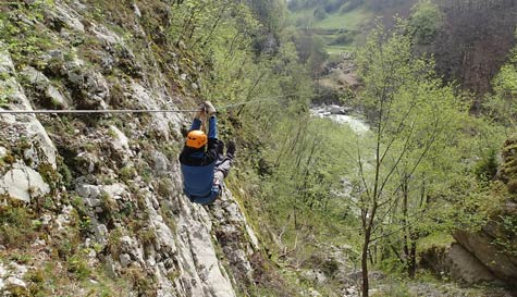 zipline adventure stag do