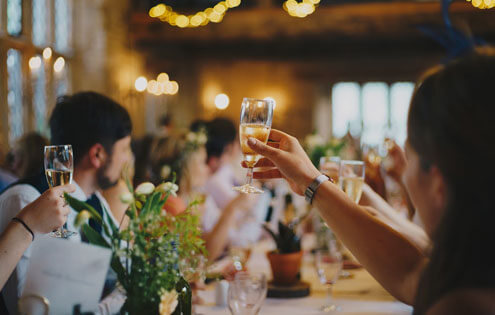 Wedding toast & etiquette