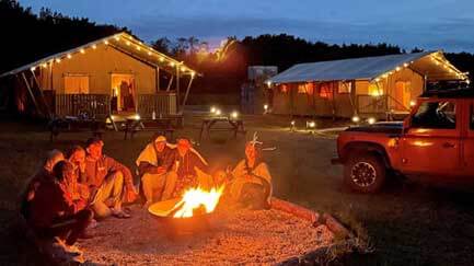 Bournemouth glamping stag do package