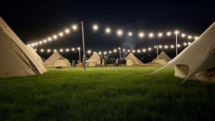 Stag Do Glamping