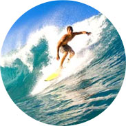 surfing
