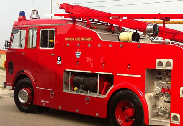 classic fire engine