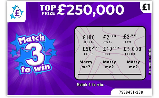 scratch card proposal 