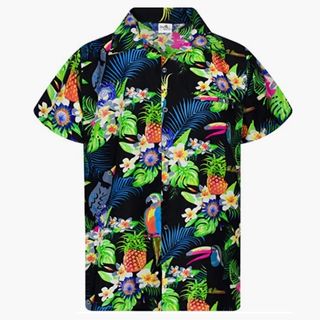 Black Hawaiian Shirts