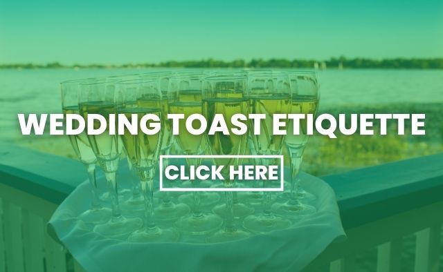 wedding toast etiquette 