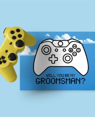 Will You Be My Groomsman Proposal Xbox