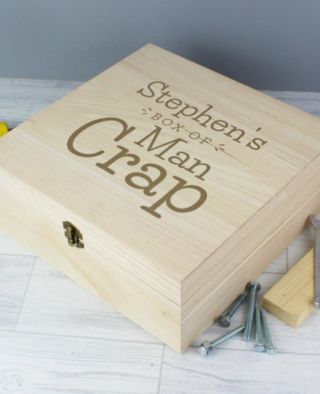 Personalised Box of Man Crap