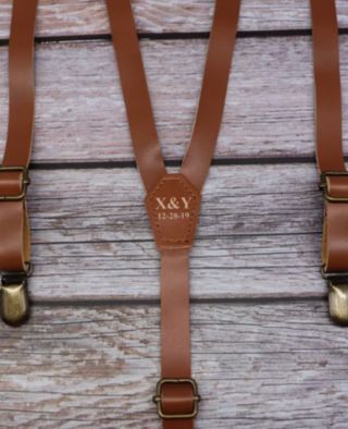 Engraved Suspenders