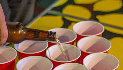 beer pong party package