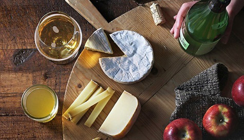 cider and cheese tasting