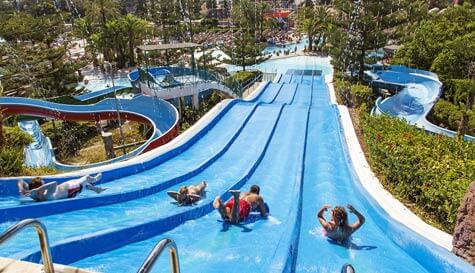 tropical water park